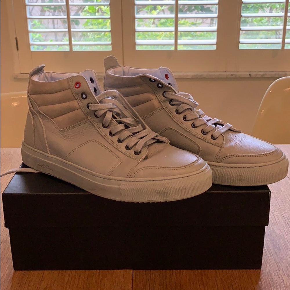 Del Toro “Grey Bottalato and Nabuk Boxing Sneaker”